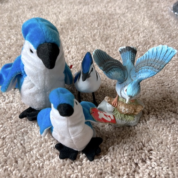 📦 Blue Jay Lovers Decor & Plush Bundle - Picture 1 of 6